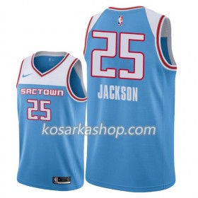 Dres Sacramento Kings Justin Jackson 25 Nike 2018-19 City Edition Plava Swingman
